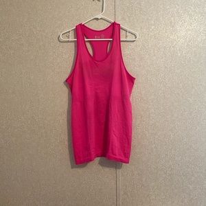 Zyia hot pink copper charged tank